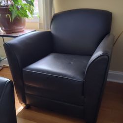 Black Leather Chairs