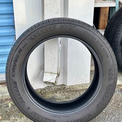 1 Used Tire Kumho Crugen HP71 235/55R19 About 70% Tread