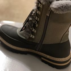 KHOMBU Kinsley faux fur boot