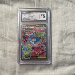 Japanese Mega Venusaur Ex CGC 10