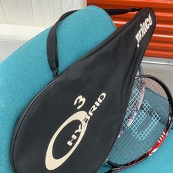 2 Tennis rackets With Case 
