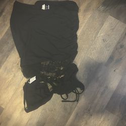 Black Baby Doll Size Small