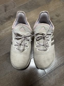 Girls adidas Cloudfoam Pure Kids' Lifestyle Running Shoes Size 2Y