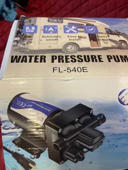 RV / Utility Water Pressure Pump