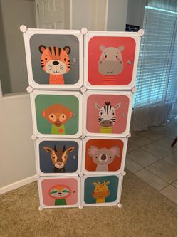 Kids cube storage