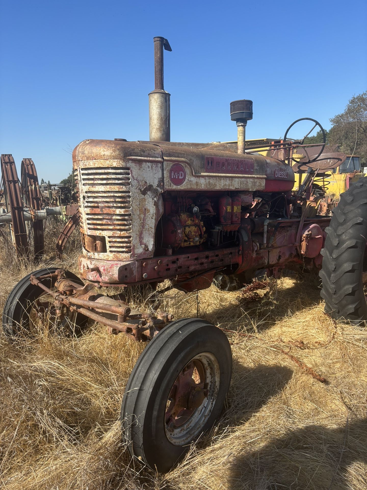 Diesel tractor