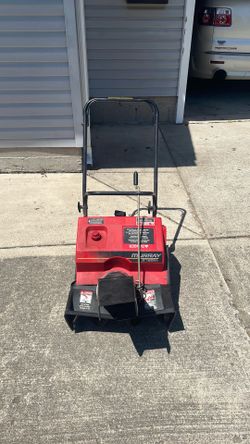Murray  snowblower 2 cycle runs good needs auger engagement cable
