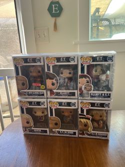 Funko Pop E.T. Complete Set of 6