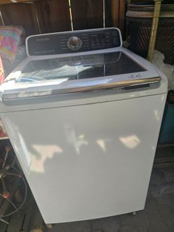 Lavadora Samsung está en buenas condiciones