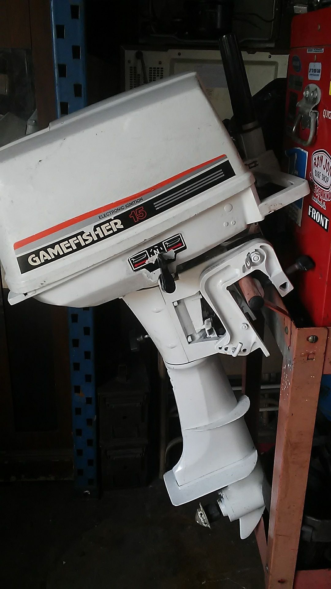 15.HP. GAMEFISHER OUTBOARD MOTOR
