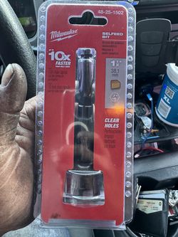 Milwaukee  self feed bit size 1 1/2