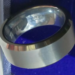 Tungsten Carbide Ring Step Edge Size 6