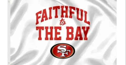 San Francisco 49ers Flag 5ftx3ft $20 Firm On Price