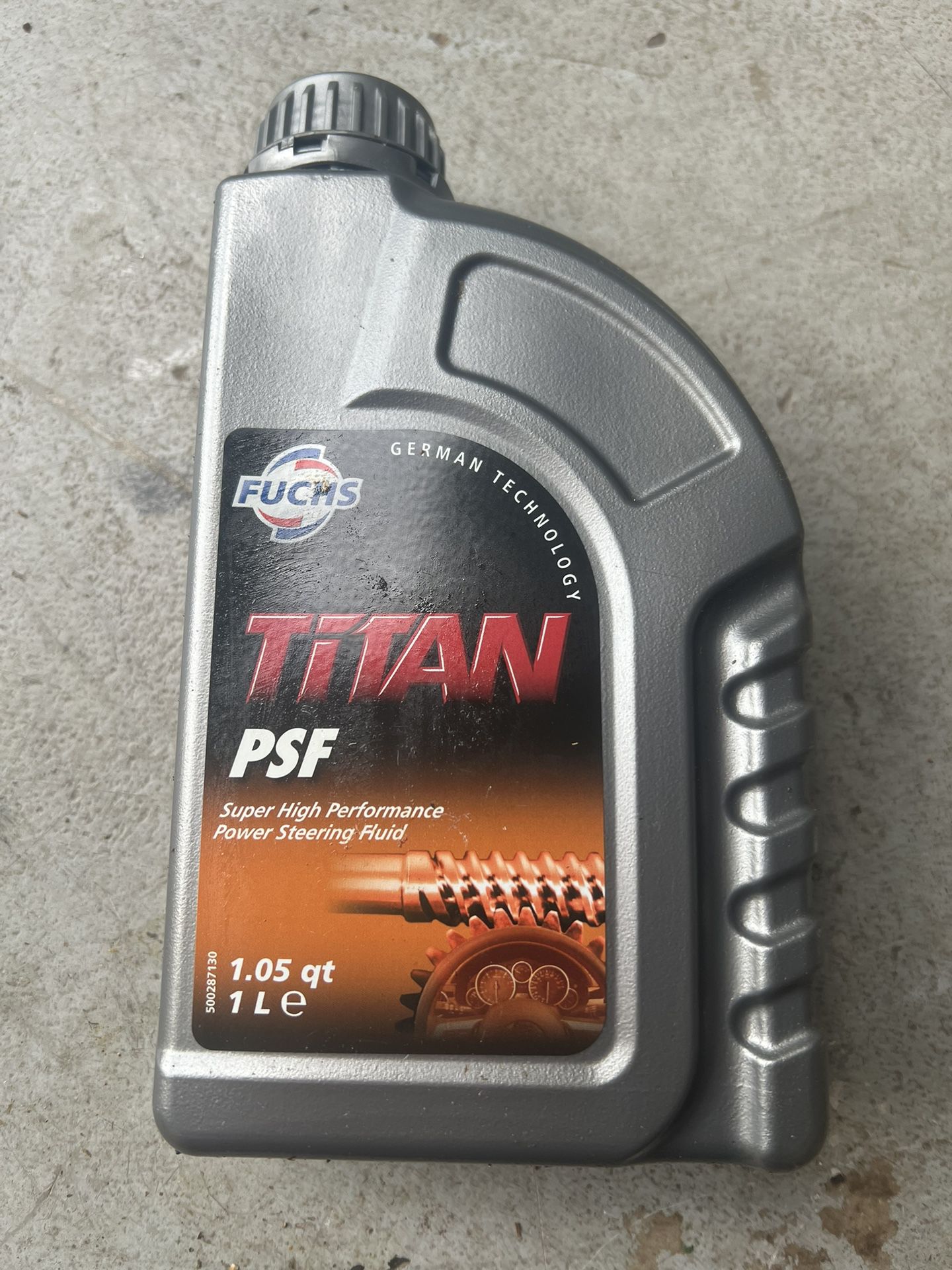 1 Litter Of German Power Steering Fluid. New Titan
