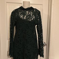 Women’s Meidum Green Dress 