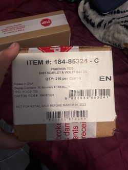 Booster Box Case S&V Base Set