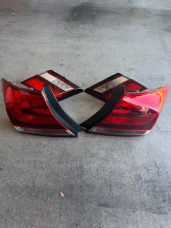 4 Door Sedan Rear Tail Lights Bulbs Included