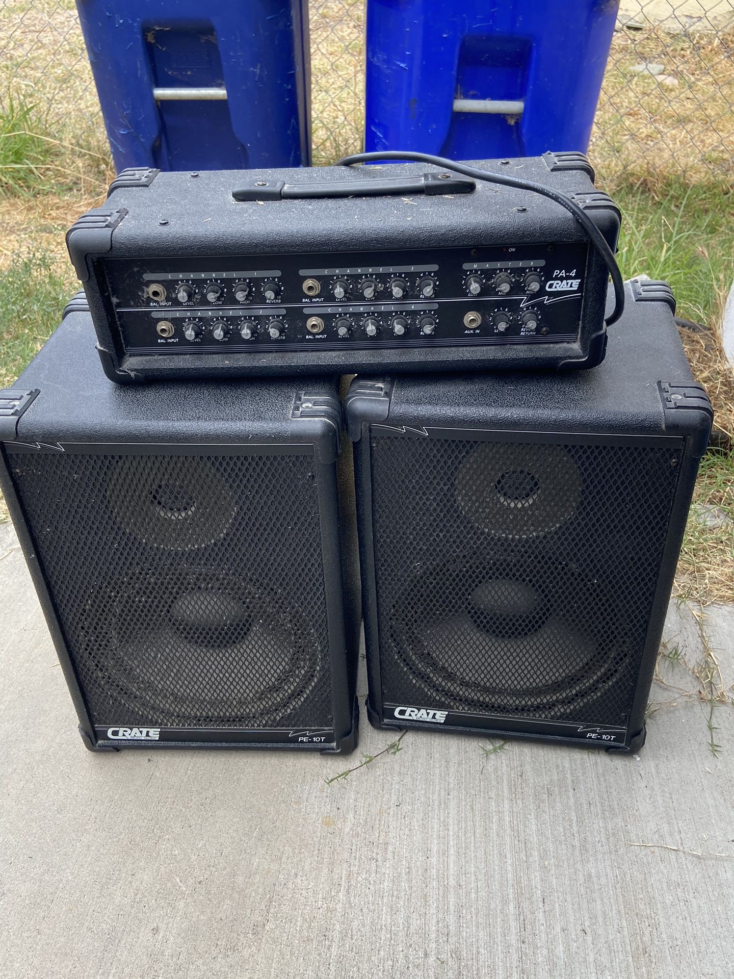 Crate PA System