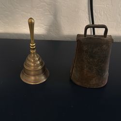 Brass Bell And Cow Bell