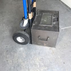Antique floor safe