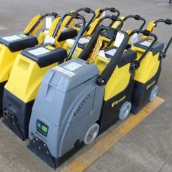 Fleet Of Tornado Carpet Extractors