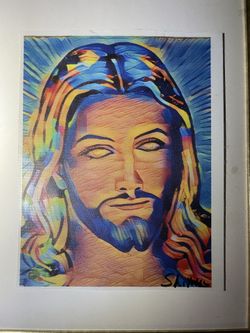 JESUS PORTRAIT 16 by 19 ART