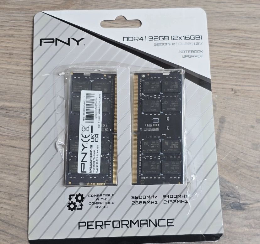 32GB (2x16GB) 3200MHz Dual Channel RAM - Enhance Your Laptop Performance Now!