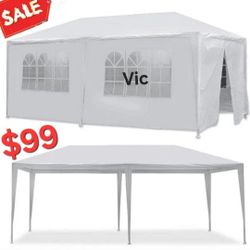 Canopy Wedding Party 🥳 Tent 10x20 With Sidewalls 