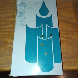 Box of six 10" table candles