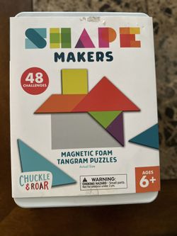 Magnetic Foam Tangram Puzzles 