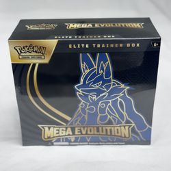 Pokemon Mega Evolution Elite trainer box (Mega Lucario)