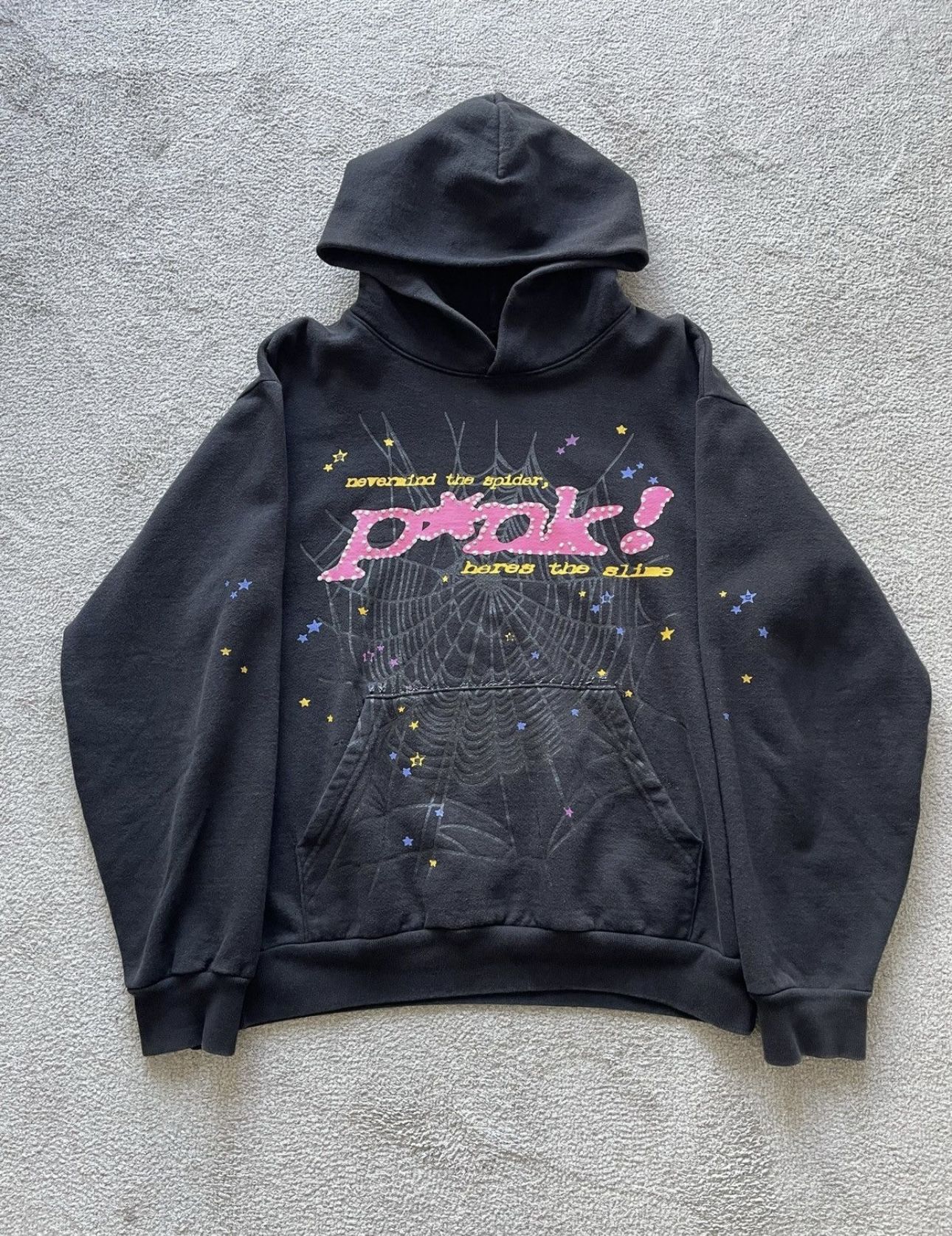Sp5der Hoodie Black
