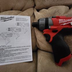 Brand new Milwaukee M12 Fuel Brushless Cordless 1/4 in. Hex 2-Speed Screwdriver