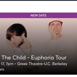 Louis The Child @ Greek Theater 9/17 2 Tickets 