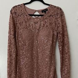 SEQUIN FORMAL COCKTAIL DRESS SZ 10-11