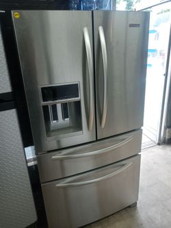 KitchenAid stainless steel four-door french door refrigerator - Free delivery