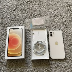 iphone 12 with charger and box 
