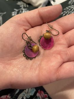 Cute Pink Earrings 
