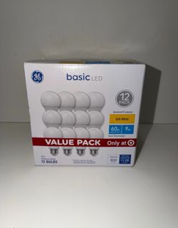 Soft White Basic LED lights 12 Bulbs