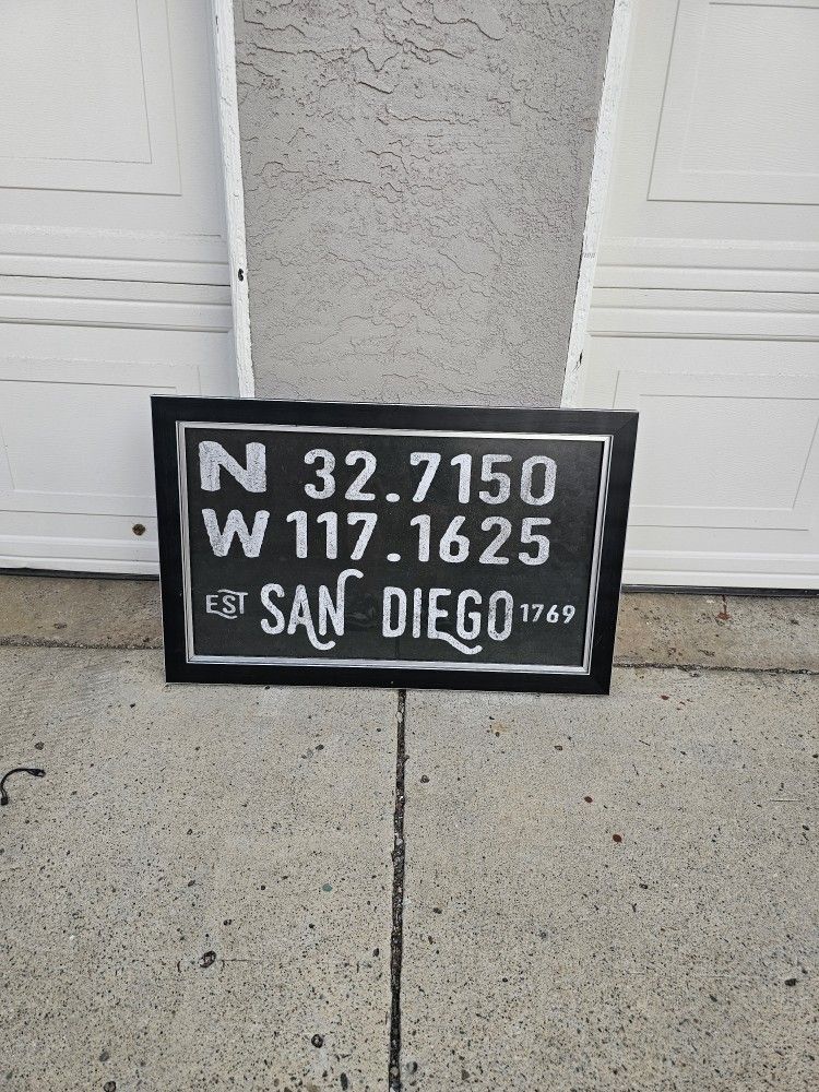 San Diego Picture Frame