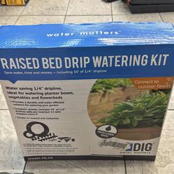 Raised bed dripping system