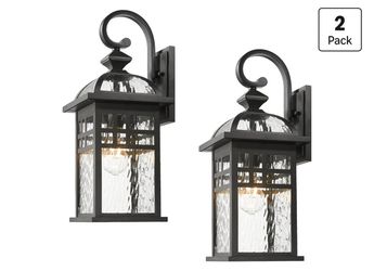 Exterior Lantern Lights 2 Pack Garage Light Lanterns - B263
