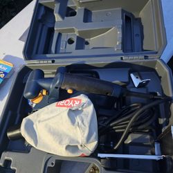 Ryobi 3-1/4 inch electric  planer with dust bag , Brand new in hard case