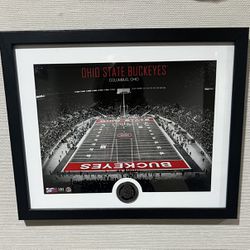 Framed OSU Stadium Photo 