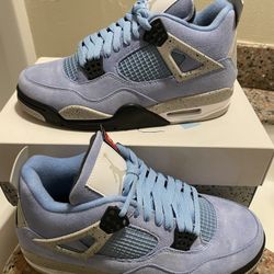 Jordan 4 Retro University Blue (size 9m) $330 Obo