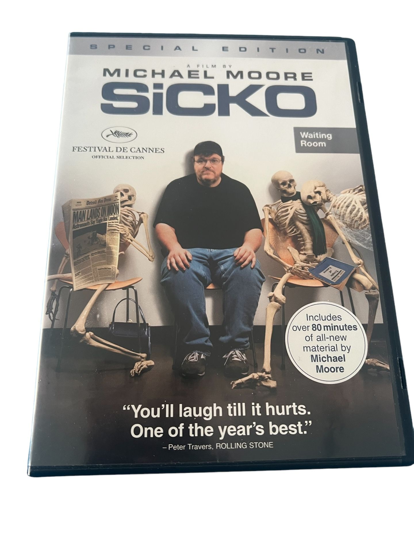 Sicko (DVD, 2007) Michael Moore Immerse yourself in the captivating world of Michael Moore's Sicko. This DVD is a must-have for all movie enthusiasts
