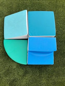 Kids Soft Foam Play Blocks Set of 4