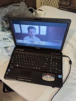 Toshiba laptop with DVD player