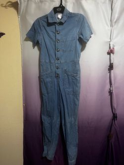 WOMENS JEAN JUMPSUIT