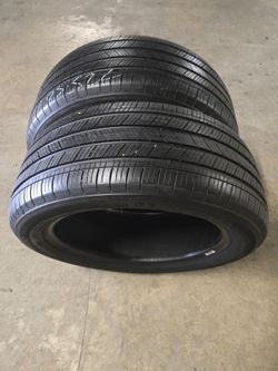 2. Tires.  225. 50. 17.  Michelin
